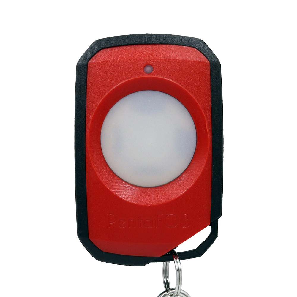 Genuine Elsema Pentafob Remote - Red 1 Button Large