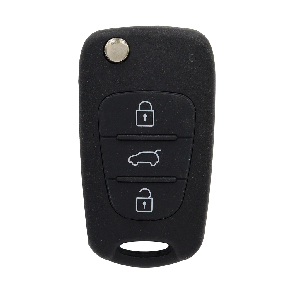 Hyundai compatible 3 button HYN14R remote flip Key Suit Elantra