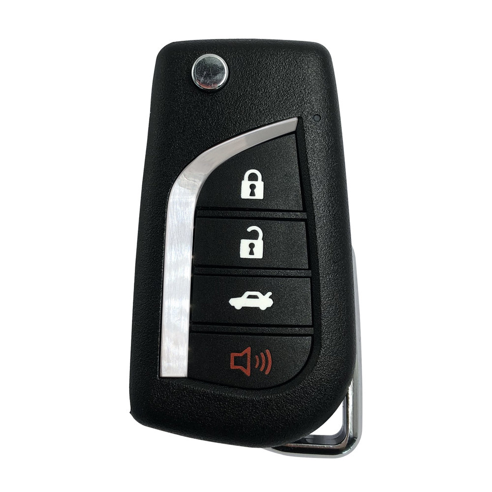 Xhorse Flip Remote Key Wire Universal 4 Buttons Toyota Type XKTO10EN