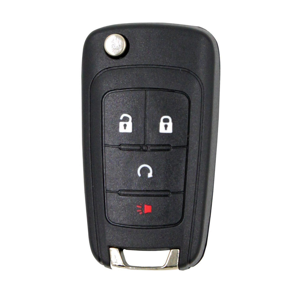 Holden compatible 4 button HU100 remote flip Key housing to Suit VF