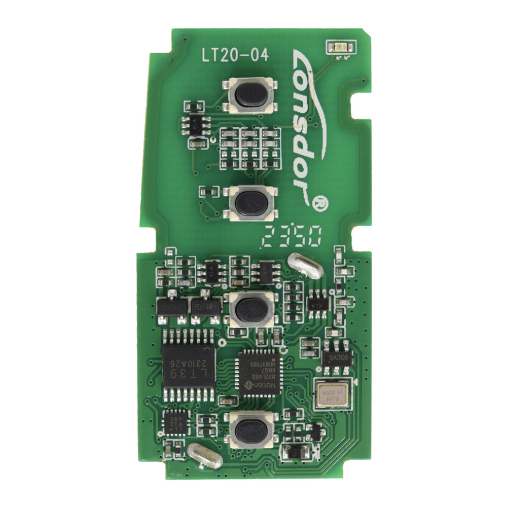 Lonsdor LT20-04 Universal Smart Remote PCB 40 / 80 Bit & 8A for Toyota / Lexus 4 Buttons 433 / 315 MHz