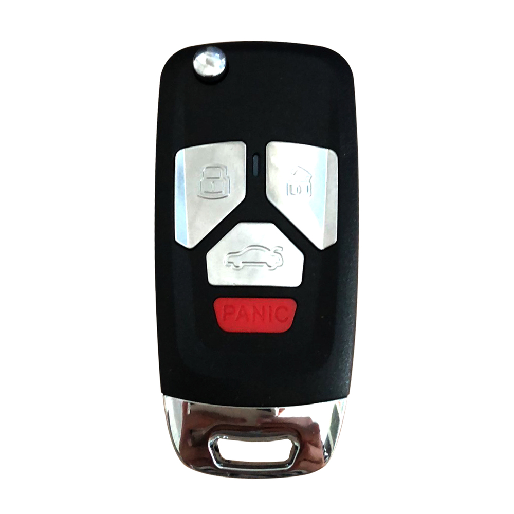 Xhorse VVDI Wire Flip Remote Key 3+1 Button Audi Style XKAU02EN